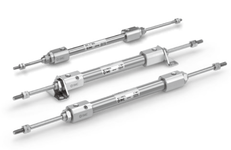 Standard Type Double Acting, Double Rod CJ2W Series ø6, ø10, ø16