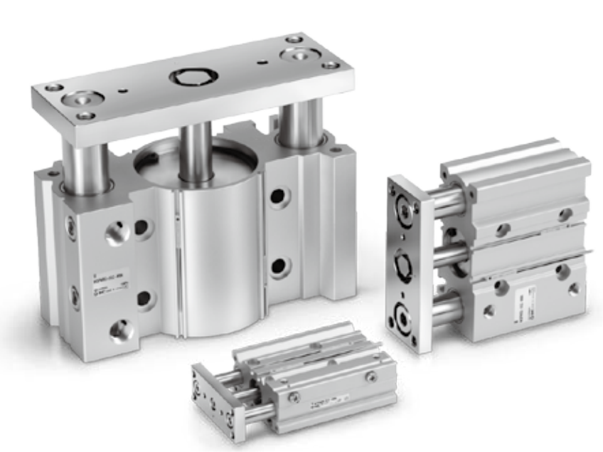 Compact Guide Cylinder MGP Series ø12, ø16, ø20, ø25, ø32, ø40, ø50, ø63, ø80, ø100