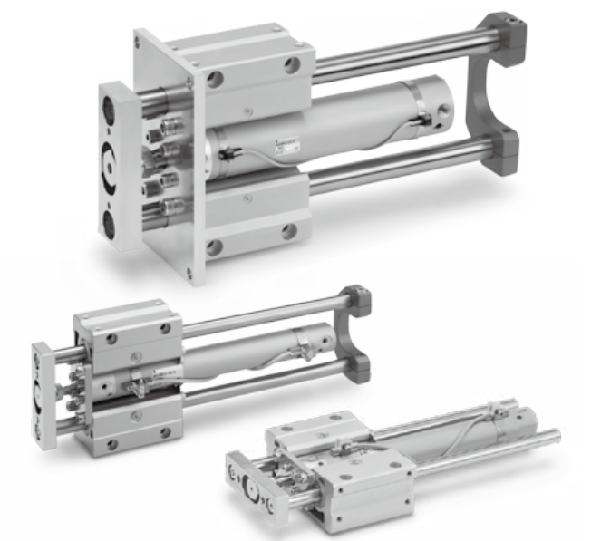 Guide CylinderCompact Type MGC Series ø20, ø25, ø32, ø40, ø50