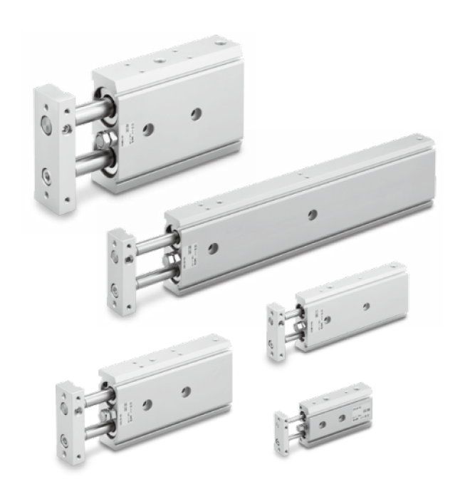 Dual Rod Cylinder Basic Type CXS2 Series ø6, ø10, ø16, ø20, ø25, ø32