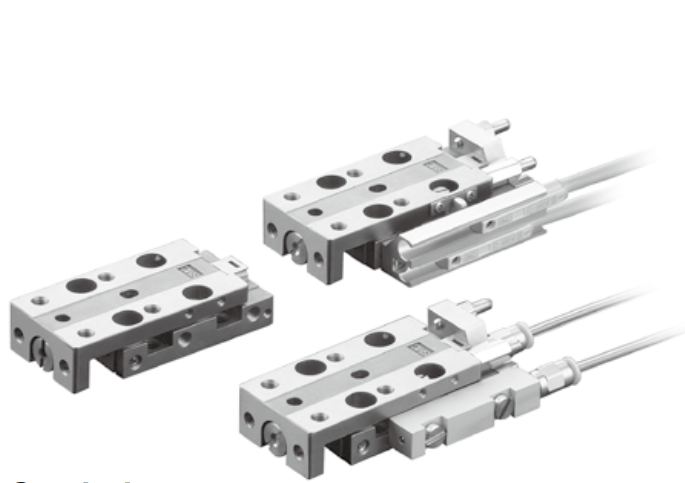 MXJ Series Double Acting Actuator Φ4, Φ6, Φ8 Pneumatic Cylinder Compact Linear Motion