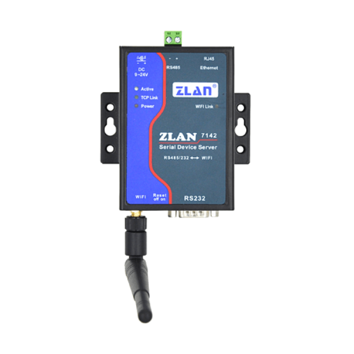 RS232/RS485 to WIFI Serial Device Server
