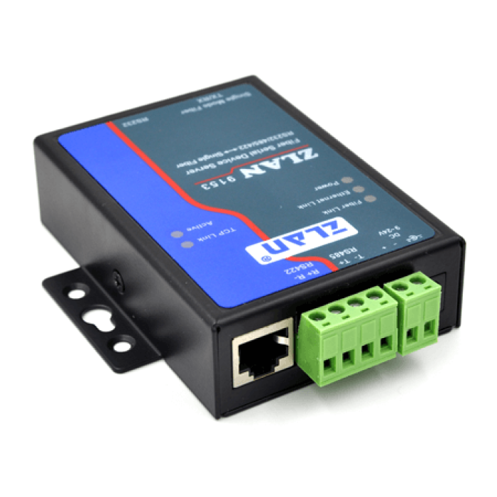 Serial server type optical fiber to serial port