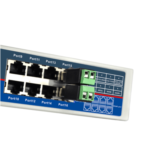 16 Ports Serial Device Server