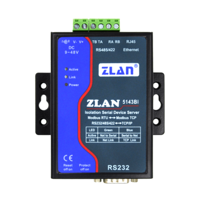 Isolated serial servers