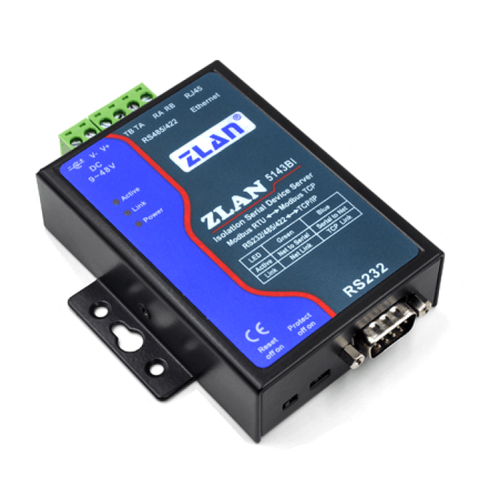 Isolated serial servers