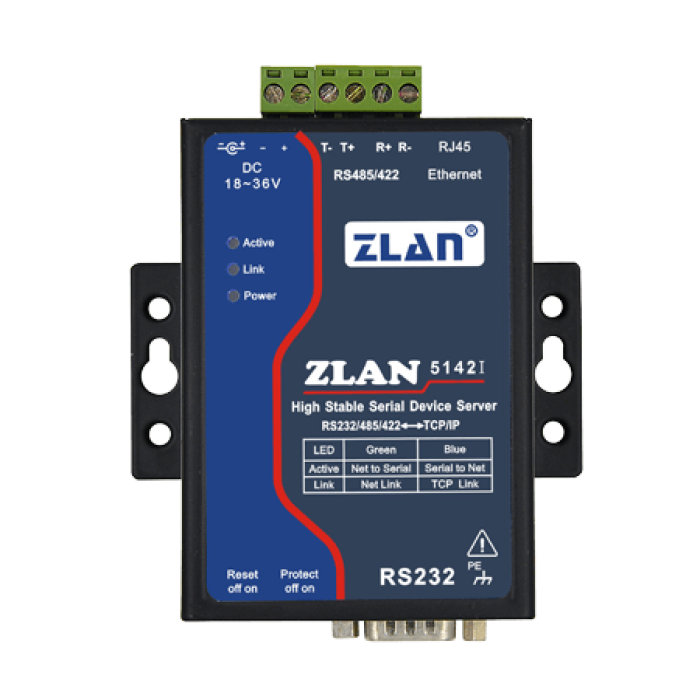 Full-isolation Serial Device Server