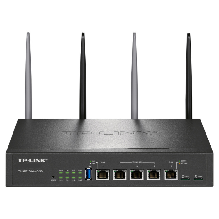 4G wireless router for remote networking