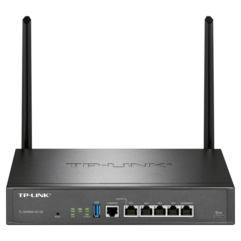 5 x 10/100/1000M RJ45 ports 4G router for off-site networking