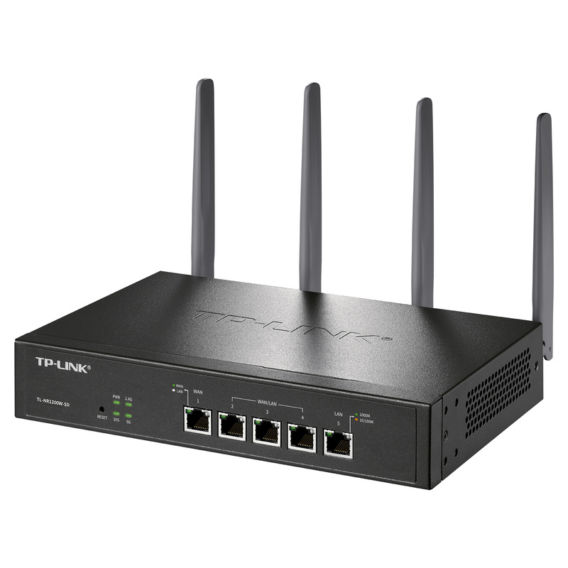 1 WAN+3 WAN/LAN+1 LAN Wireless routers for remote networking