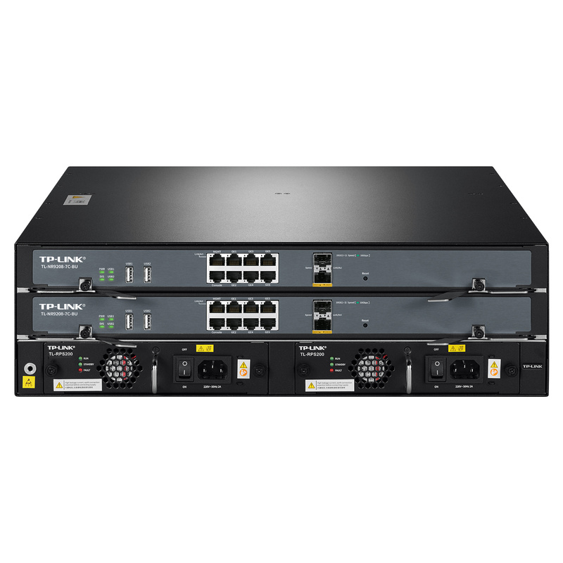 6GE+ 2SFP+ WAN/LAN ports NR series high-end modular routers