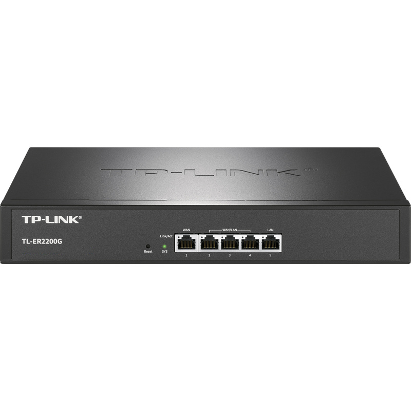 1 WAN+3 WAN/LAN+1 LAN Multi-WAN port Gigabit enterprise VPN router