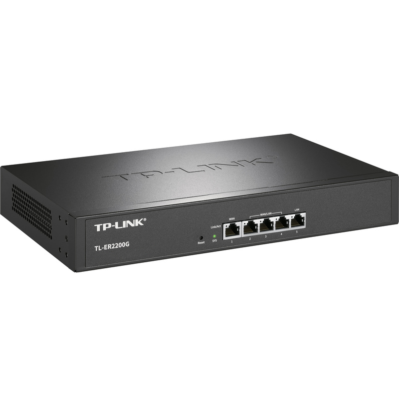 1 WAN+3 WAN/LAN+1 LAN Multi-WAN port Gigabit enterprise VPN router