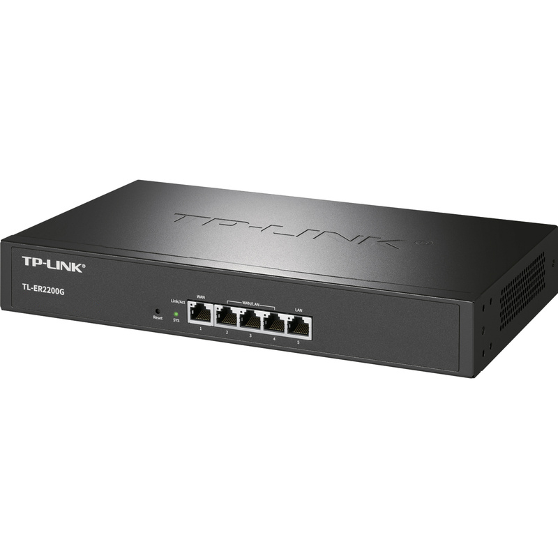 1 WAN+3 WAN/LAN+1 LAN Multi-WAN port Gigabit enterprise VPN router