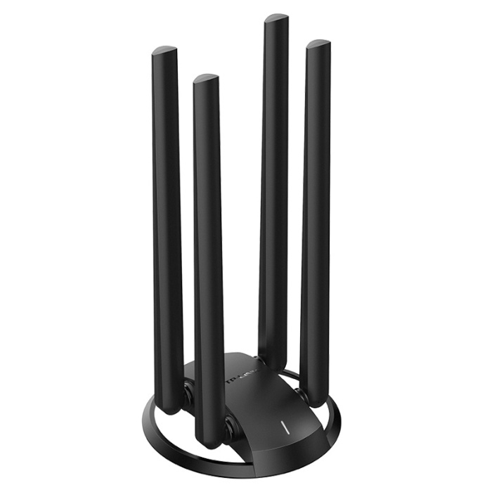 Dual-band high-gain wireless USB card