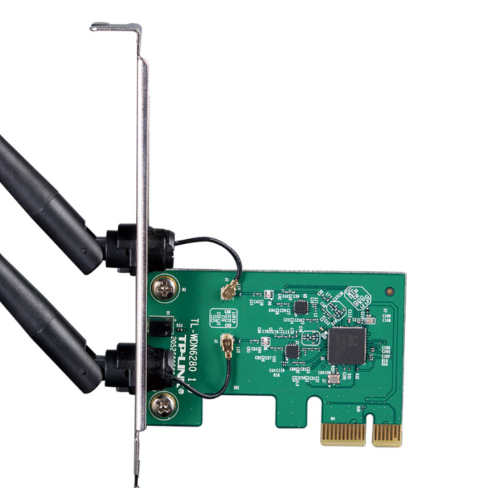 1267Mbps Dual-band wireless PCl-E network card