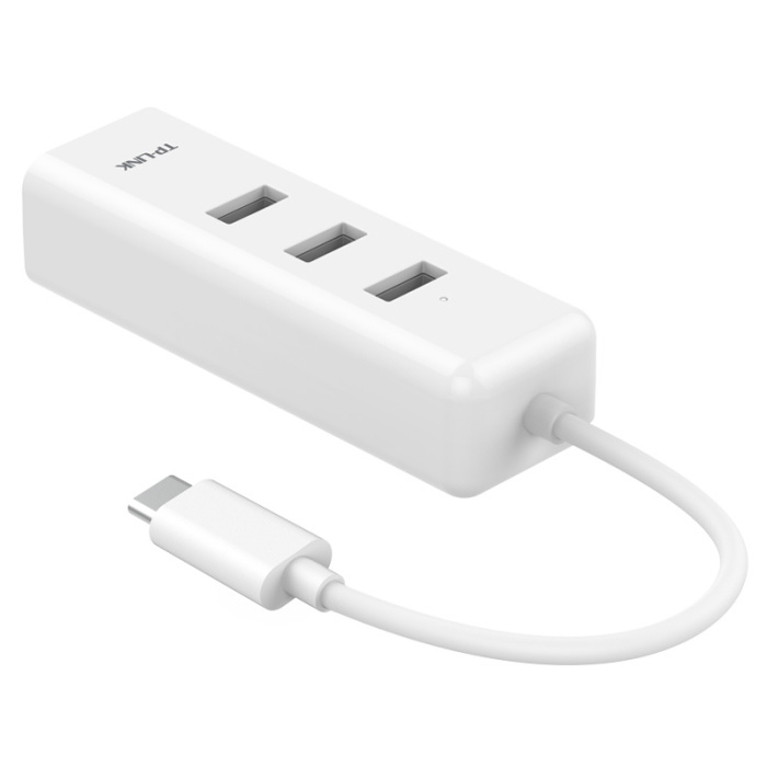 Type-C to USB 2.0 HUB &100M Ethernet adapter