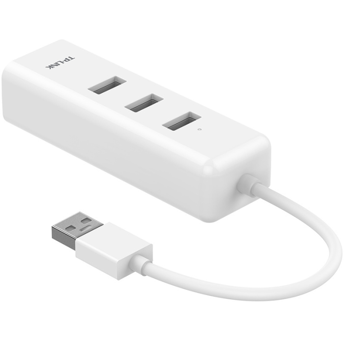 USB 2.0 splitter& 100 Mbit Ethernet adapter