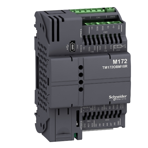 TM172OBM18R Modbus RTU PLC Controller Module - Delta 24VDC Motor Control