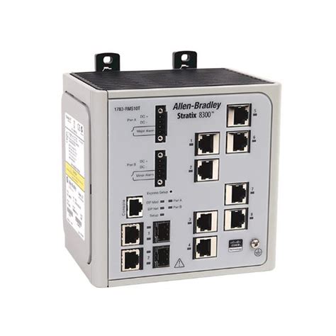 1783-RMS10T Stratix Redundancy Module - EtherNet/IP, High-Speed Network Switching, Secure Factory Communication