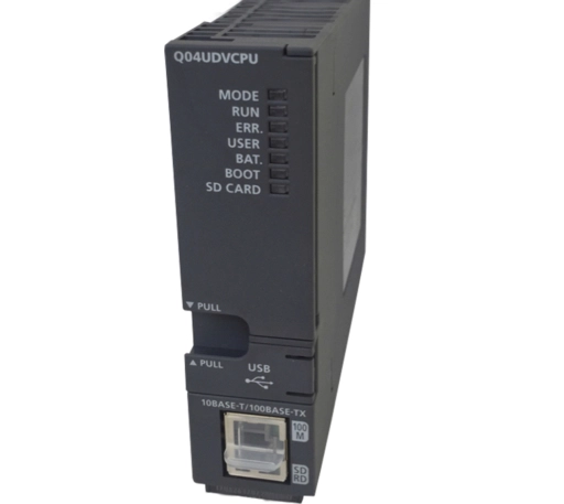 Q04UDVCPU Mitsubishi MELSEC-Q Series PLC CPU Module High-Speed Processing Built-In Ethernet