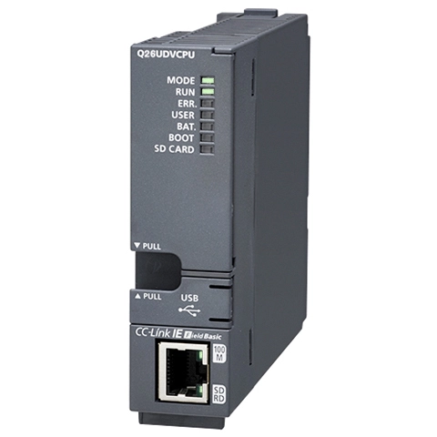 Q26UDVCPU Mitsubishi MELSEC-Q PLC CPU Module, High-speed Processing, Multi-axis Control