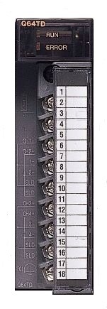 Q64TD Thermocouple/RTD Input Module | Mitsubishi Q Series 16CH Temperature Monitoring Device