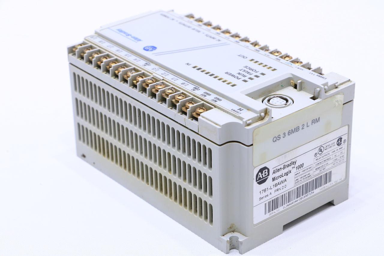 1761-L16AWA Allen-Bradley MicroLogix 1000 I/O Module, 16-Point AC Voltage for Small-Scale Automation
