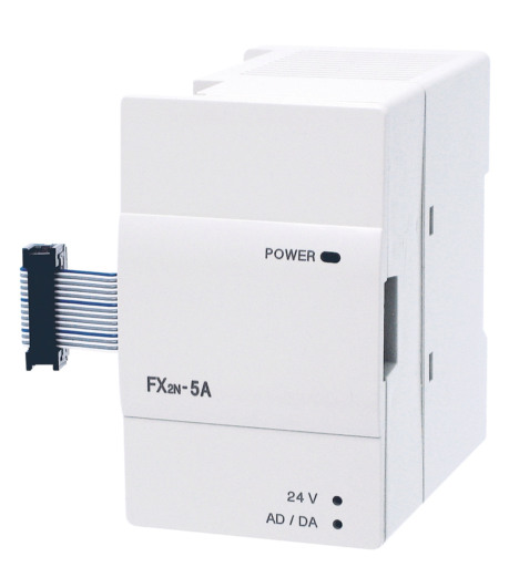 FX2N-5A Mitsubishi FX2N Analog I/O Module - 4-Ch ADC/DAC for PLC Systems