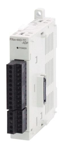 FX3U-4AD-TC-ADP Thermocouple Input Module - Mitsubishi FX3U Series 4-Channel PLC Temperature Adapter