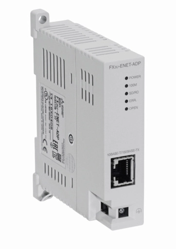 FX3U-ENET-ADP Ethernet Adapter Module | Mitsubishi FX3U PLC Expansion, Industrial Network Integration
