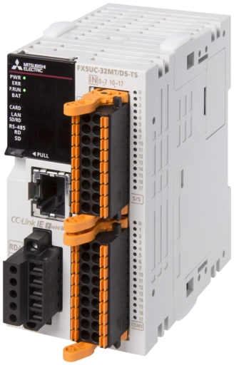FX5UC-32MT/DSS-TS Mitsubishi MELSEC FX5UC PLC Module, 32 I/O, High-Speed Counter, Embedded Ethernet Port