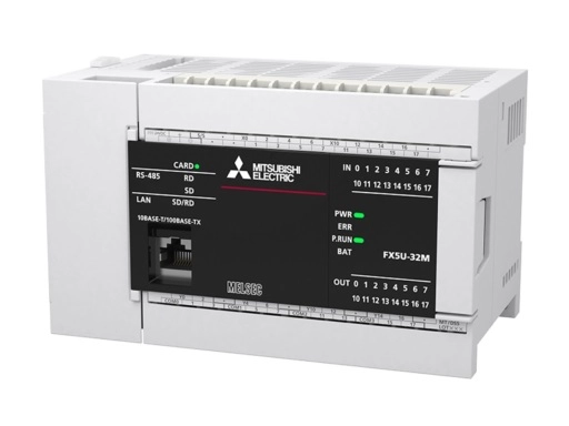 FX5U-32MT/DSS Mitsubishi PLC FX5U Series, 32 I/O Transistor, High-Speed Automation Controller