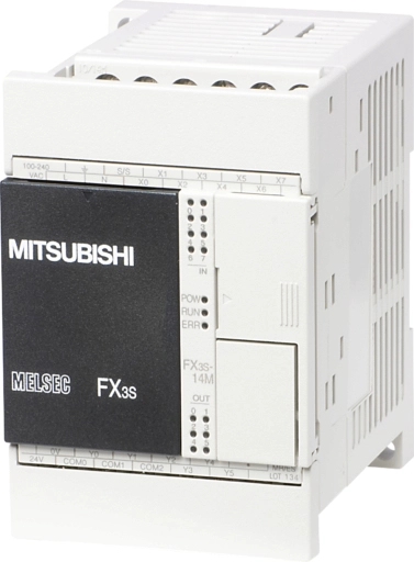 FX3S-14MT/ESS Mitsubishi Electric FX3S Series Compact PLC, 14 I/O, ES Terminal, Machine Control, Small-Scale Automation