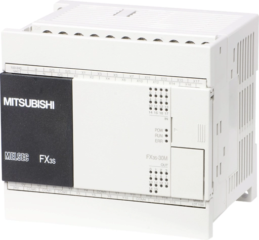 FX3S-30MT/ES Mitsubishi Electric PLC, 30 I/O Transistor Output, Compact Controller
