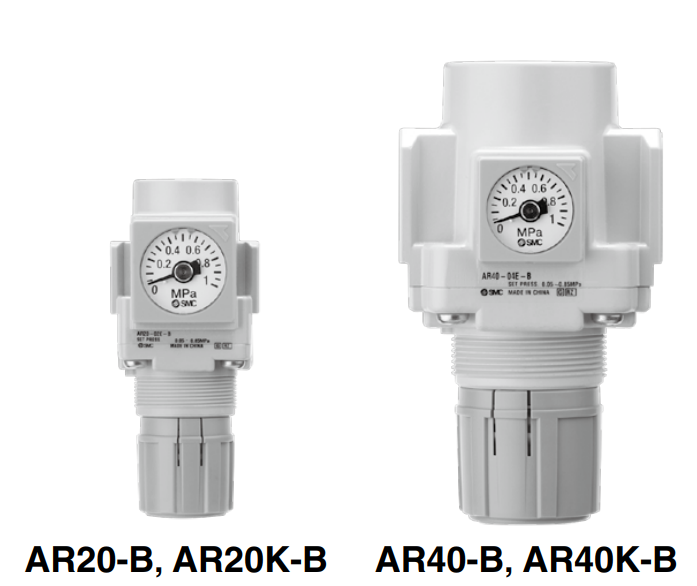 AR20-AR60-B Series Modular Type Regulator With Backflow Function Option