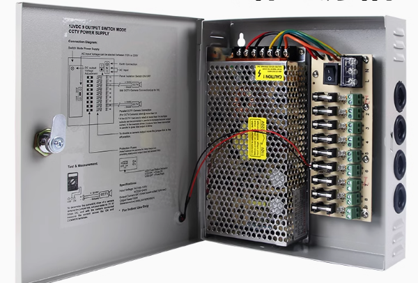 CCTV DC Power Supply Box SF-500-24-18