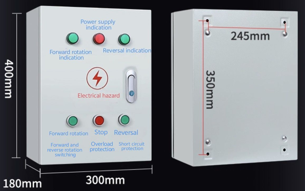 Motor Forward/Reverse Control Box ZF-A (MOTOR POWER : 5.5-7.5kW)