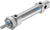 DSNU-20-40-P-A Pneumatic Cylinder, 40mm Stroke, Compact Design, Double-Acting for Automation Systems