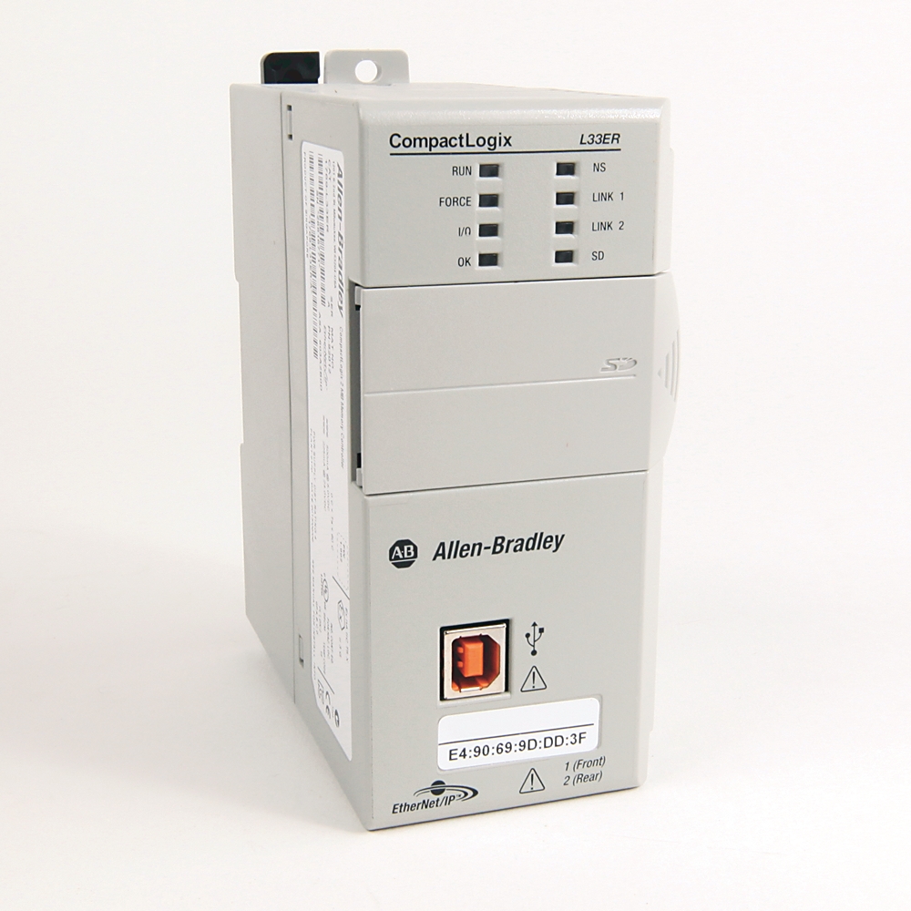 1769-L33ERK Allen-Bradley CompactLogix 5370 PLC - EtherNet/IP Programmable Controller with Motion Control
