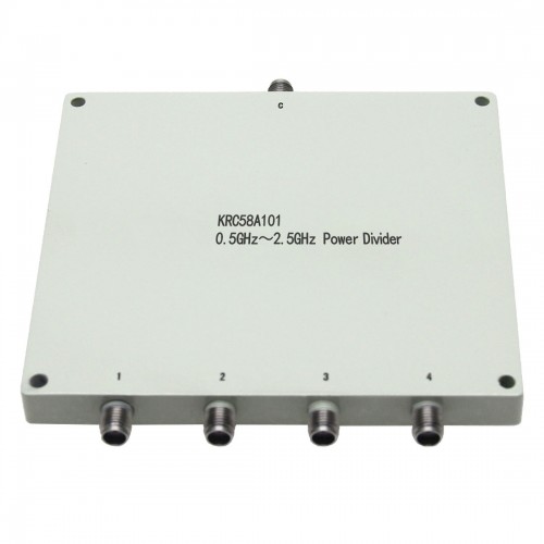 KRC58A101 0.5GHZ~2.5GHZ 4POWER DIVIDER