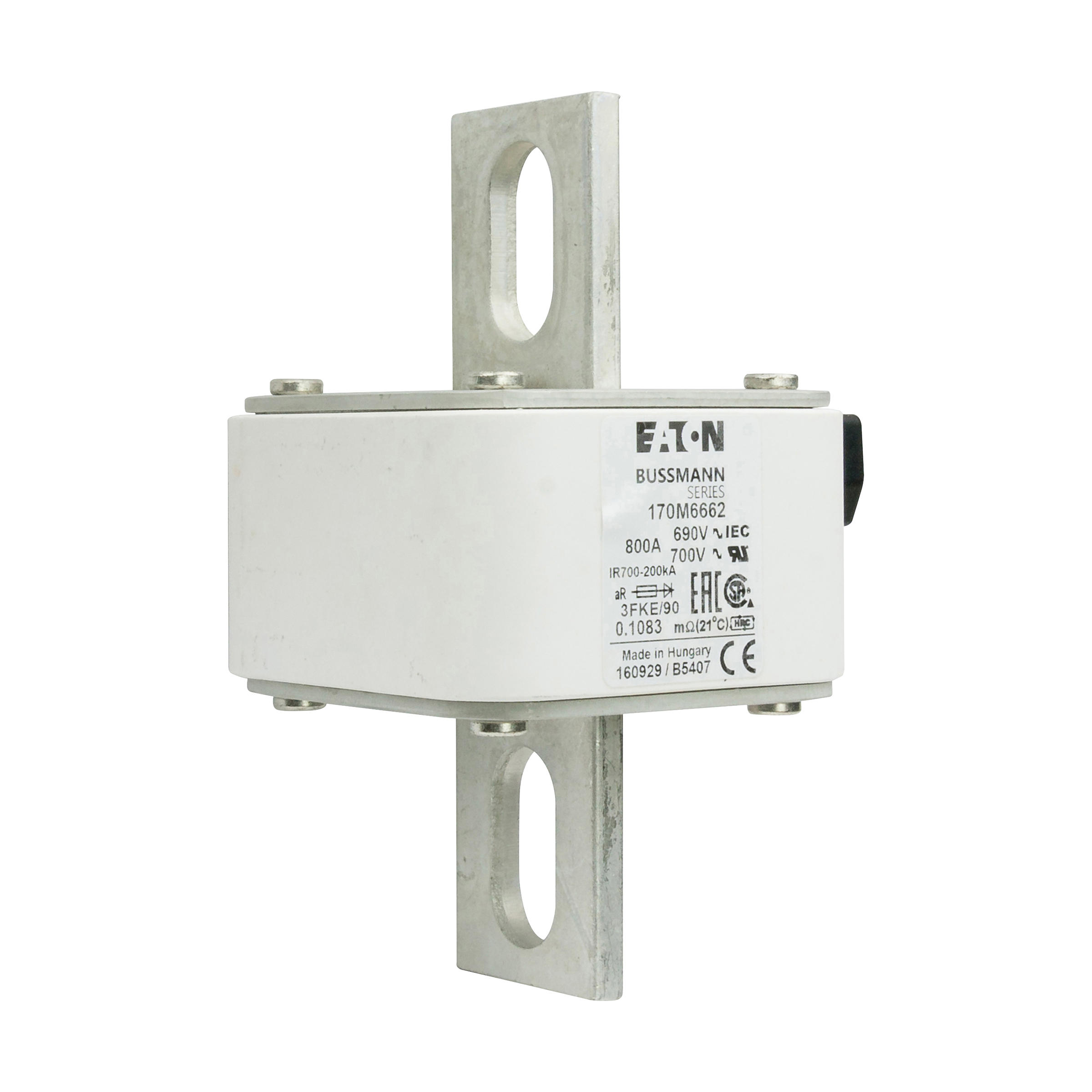 Eaton 170M6662 20A 600VAC Molded Case Circuit Breaker | 170M Series Thermal Magnetic Protection