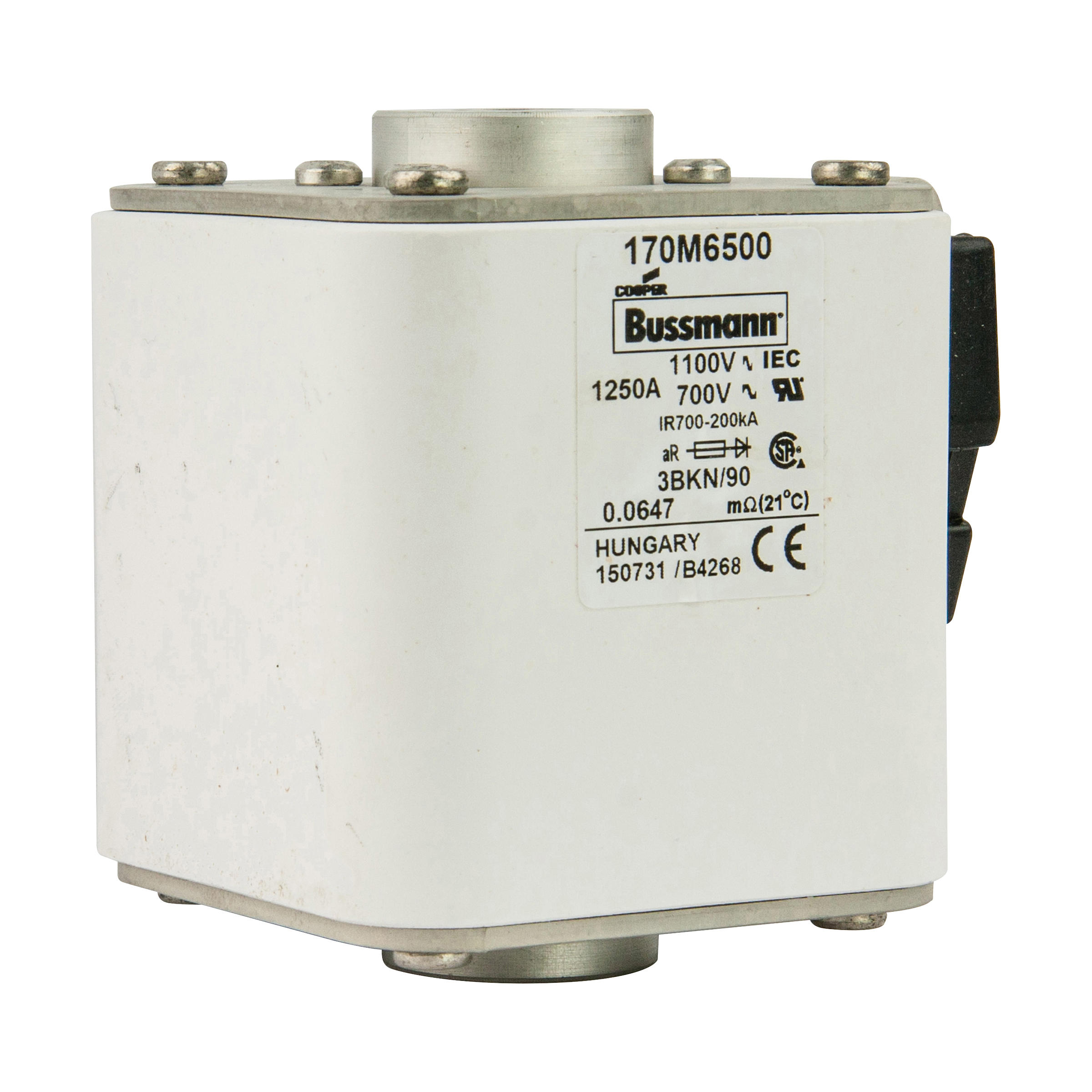 Eaton 170M6500 30A 600VAC Thermal Magnetic Circuit Breaker | M Series, Motor Protection, Power Distribution