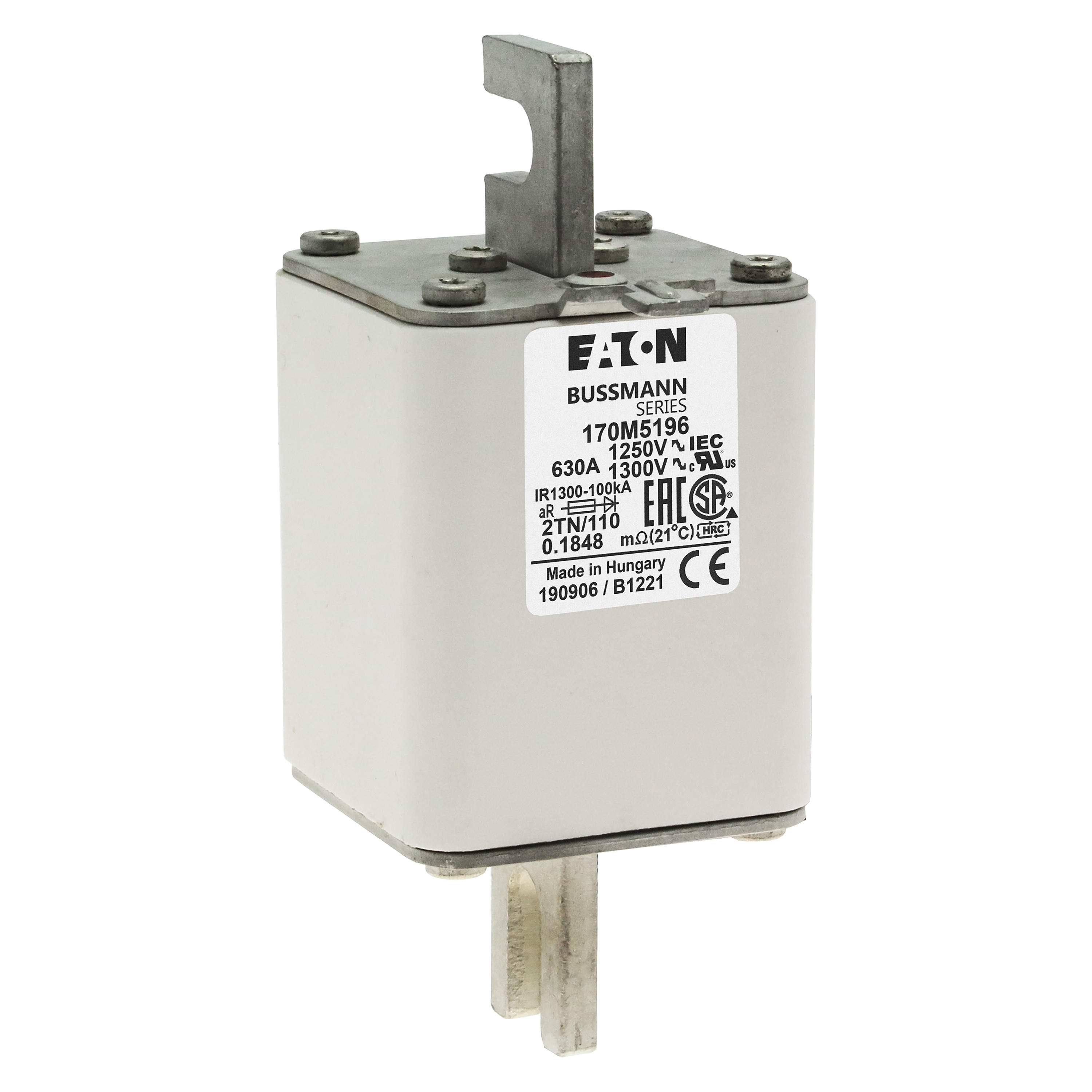Eaton 170M5196 M Series 350A 600VAC Circuit Breaker | Industrial Power Distribution