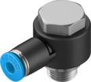 QSLV-G1/8-4 Festo Proportional Flow Control Valve, Compact ISO 15407-1 Solenoid Design