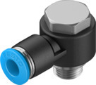 QSLV-G1/8-6 Festo Throttle Valve G1/8 Flow Control Speed Regulator Pneumatic