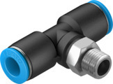QST-1/8-8 Pneumatic Actuator, FESTO Compact Air Valve with 8mm Port Size & Quick-Connect Design