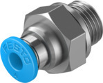 QS-G1/8-4 Pneumatic Throttle Valve FESTO Compact Flow Control Adjustable Speed G1/8