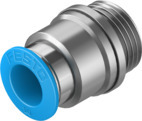 QS-G3/8-10-I Festo Pneumatic Speed Controller Valve, G3/8 Port, 10 Adjustment Range