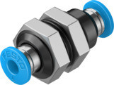 QSS-4 (FESTO) Quick Exhaust Valve, High-Flow Speed Controller for Pneumatic Systems, Compact Design
